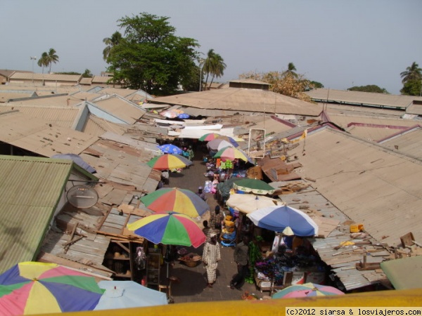 el mercado
El mercado de Banjul
