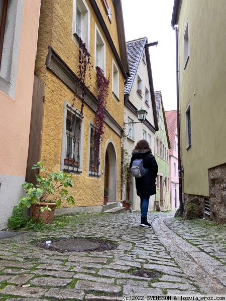 Rothenburg ob der Tauber
Una calle cualquiera de Rothenburg ob Der Tauber
