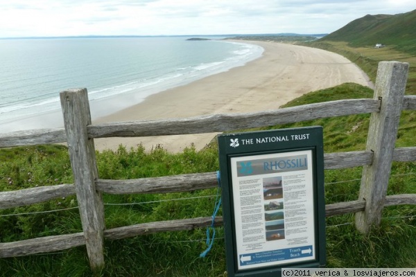 Rossili Bay
Cerca de Swansea (Gales) una playa inmensa y unas vistas impresionantes
