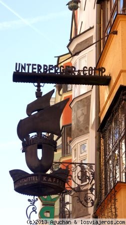Innsbruck
Detalle de uno de los carteles de los comercios del centro de Innsbruck

