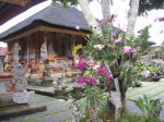 Bali -Templo en el Cafe Lotus
