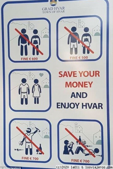 Cartel Hvar
Información de multas en Hvar
