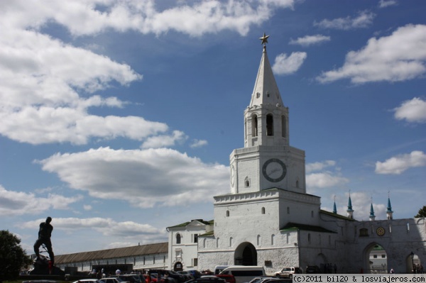 Kremlin de Kazan
Kremlin de Kazan,
Torre Spasskaya
