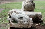 Cabezas de Serpiente en Chichen-Itzá