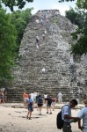 The pyramid of Coba