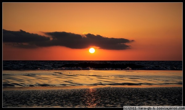 Ocaso en las playas de Cadiz
Playa entre Barbate y Zahara de los Atunes
