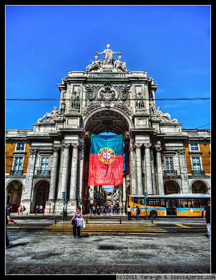 Arco Via Augusta (Lisboa)
Plaza del Comercio.Arco de entrada a la via Augusta
