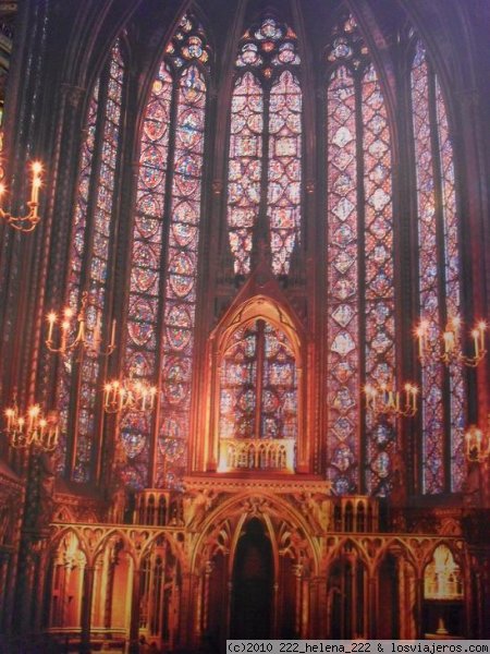 Saint Chapelle
Vidrieras de la Saint Chapelle
