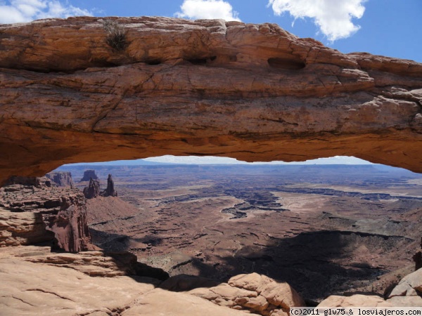 Mesa Arch Canyonlands
Mesa Arch en el área Island in the Sky en el parque national de Canyonlands (Utah).
