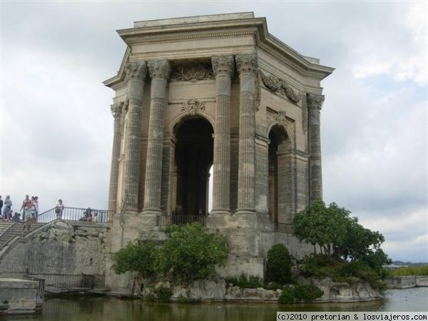 Parc du Peyrou. Montpellier
Parque de Peyrou y esta es la famosa Puerta de Peyrou.
