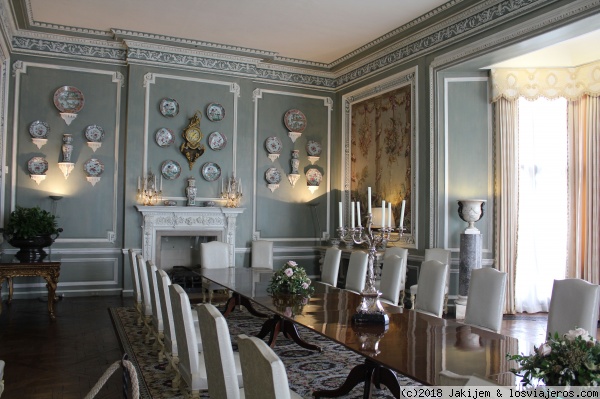 Leeds Castle, salón comedor
salón comedor principal de Leeds Castle
