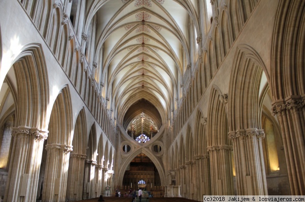 Catedral de Wells, nave central
nave central de la catedral, Wells
