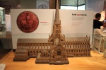 Maqueta de San Pablo antes del Gran Incendio de Londres de 1666