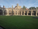 Claustro de la catedral de Canterbury
Canterbury, claustro, catedral