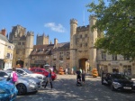 Entrada al recinto arzobispal, Wells
Wells, recinto, catedral,