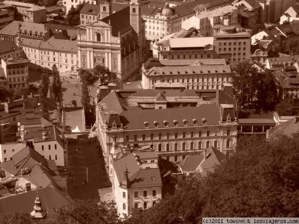 Centro de la ciudad
Centro de la ciudad. Ljubjana
