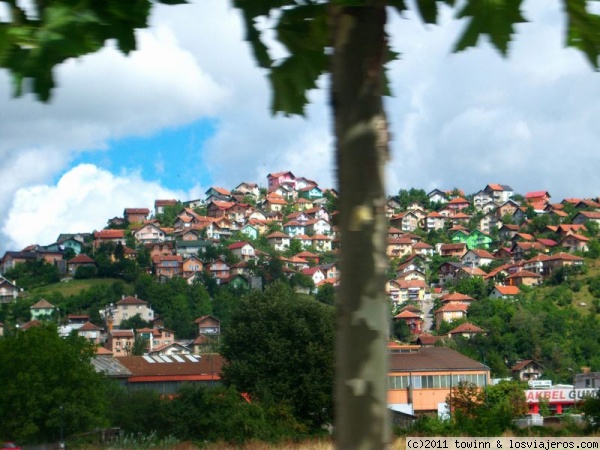 Casas
Cas en las colinas. Sarajevo
