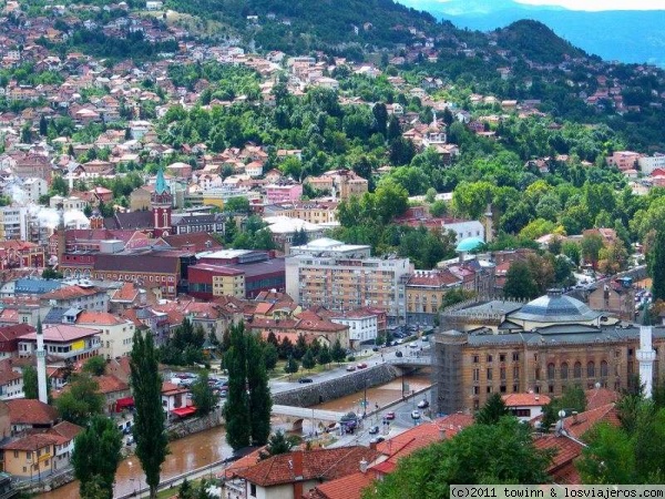 Vista de Sarajevo
Vista desde las colinas. Sarajevo
