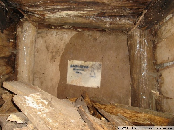 Tunel Sarajevo
Final del tunel de Sarajevo, el resto continua derrumbado. Sarajevo
