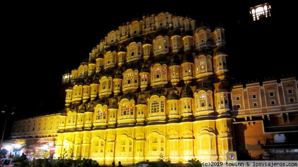 Hawa Mahal por la noche
Jaipur
