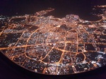 Doha
Doha, desde, aire, vista, nocturna