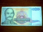 Soy Millonario !!
serbia belgrado billete millon