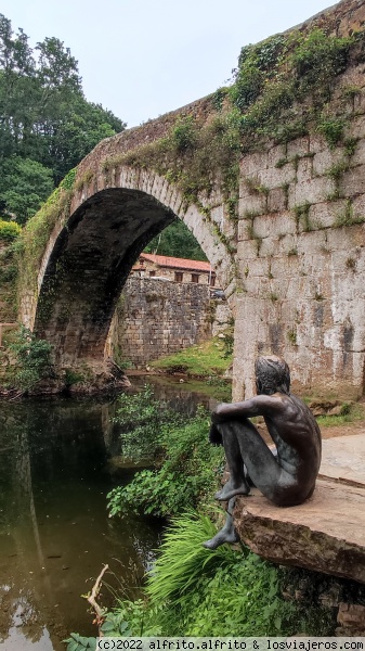 El Hombre Pez - Liérganes (Cantabria)
Esperando el momento para lanzarse al agua y desaparecer ...
