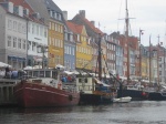 Facade from the canals of Copenhagen.