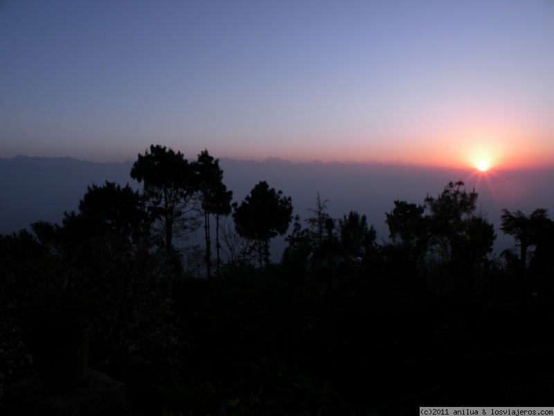 Forum of Nagarkot: Amanecer en Nagarkot