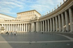 Tras las huellas de Bernini.
bernini roma vaticano columnas