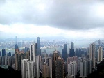 From the vantage point of Victoria Peak