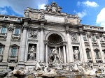 Front of the Trevi Fountain
