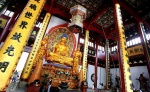 Lateral de figura de Buda en el Templo del Alma Escondida