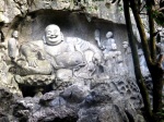 Buda grabado en piedra en La Colina Voladora
Hangzhou , China