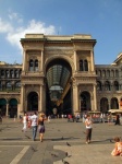 Exterior de la Galería de Vittorio Emmanuelle
Italia, Milan