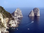 The Farallon on the island of Capri
