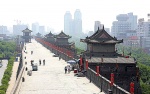 The City Wall of Xi  'an