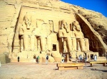 The temple of Ramses II at Abu Simbel