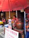 Vendedoras en Yangshuo