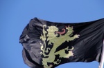 Bandera en el Castillo Het Steen
Amberes, Belgica