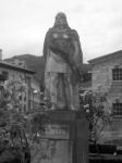 Don Pelayo en la Iglesia parroquial de Cangas de Onís