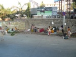 gente viviendo en la calle