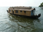 barca-hotel en los backwaters