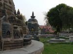 exterior del Templo Mahabodhi