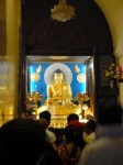 Interior del Templo Mahabodhi