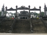 La tumba de Khai Dinh
Hue