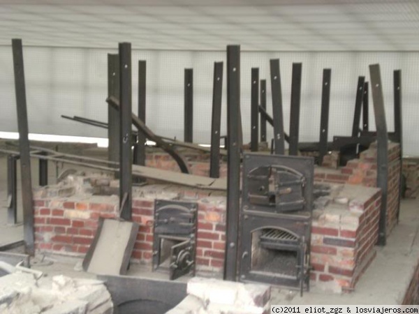 hornos crematorios
campo de concentración sachenaussen
