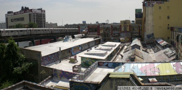 Azoteas de Queens
5 pointz, el museo de graffiti
