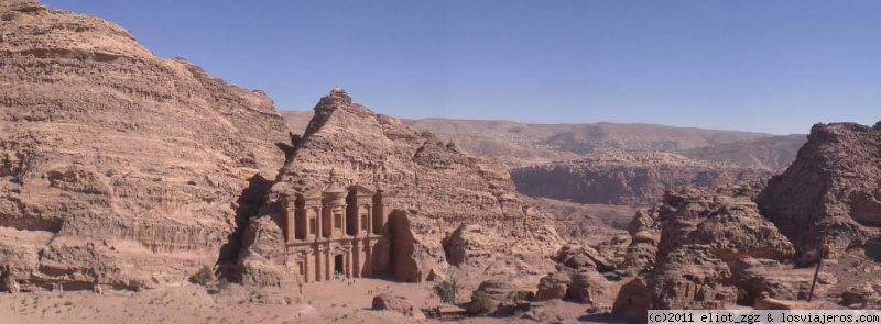 Viajar a  Jordania: Jordania Y Egipto - el monasterio, Wadi Musa - Petra (Jordania Y Egipto)