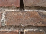 graffiti de un recluso en una pared de los barracones